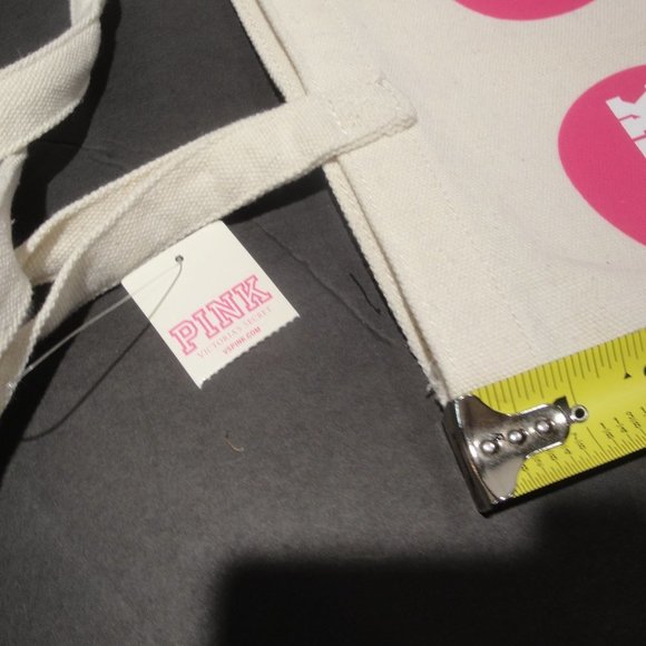 PINK Canvas Tote Bag--in Coconuts we trust--Super cute NWT - Picture 5 of 8